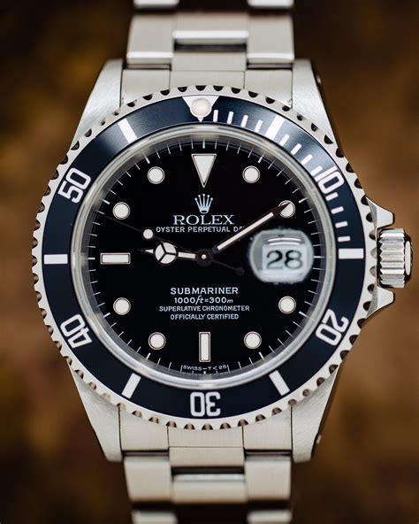 cost of a rolex submariner 16610|Rolex 16610 bezel.